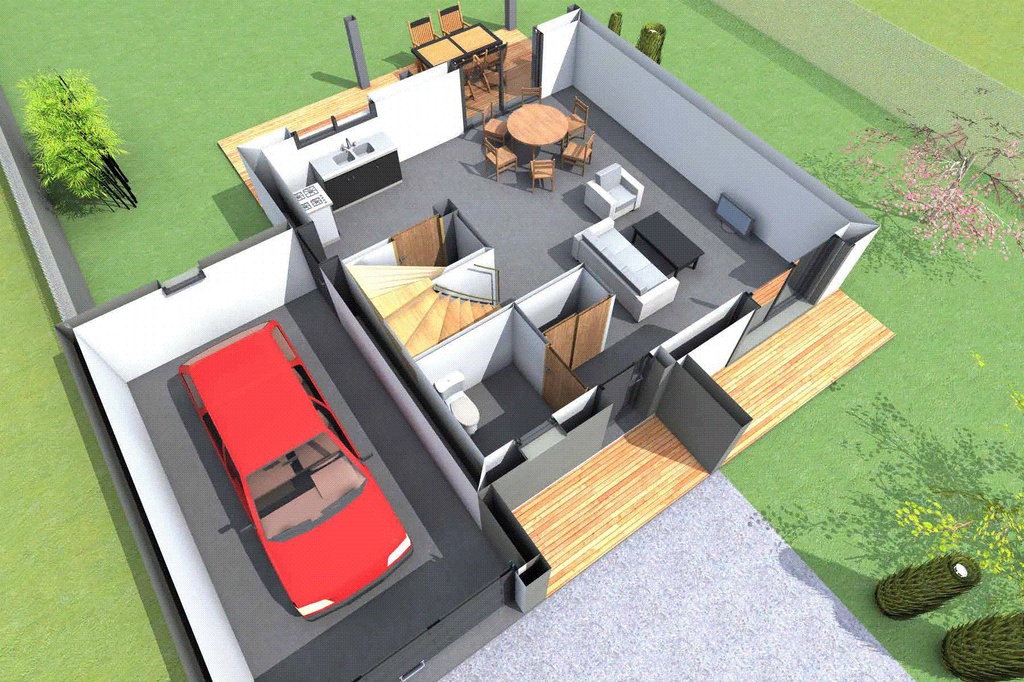 Maison T4 130m2 clés en main