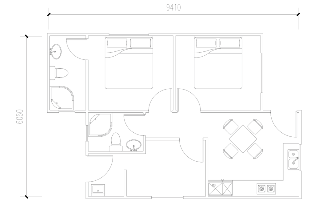 Maison T3 50m2 clés en main (plans)