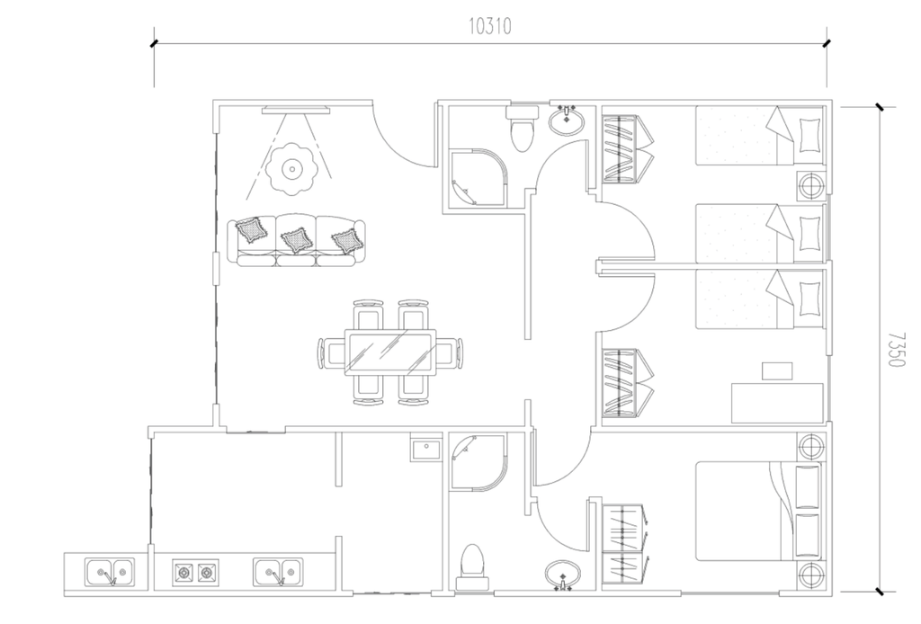 Maison T4 75m2 clés en main (plans)